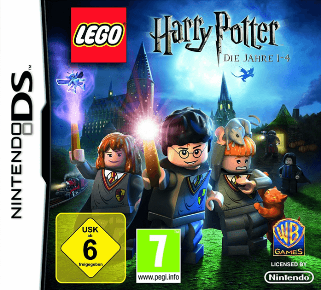 LEGO Harry Potter: Die Jahre 1-4 - DS - Nintendo DS - Packshot LEGO Harry Potter: Die Jahre 1-4 - DS - Nintendo DS - Packshots