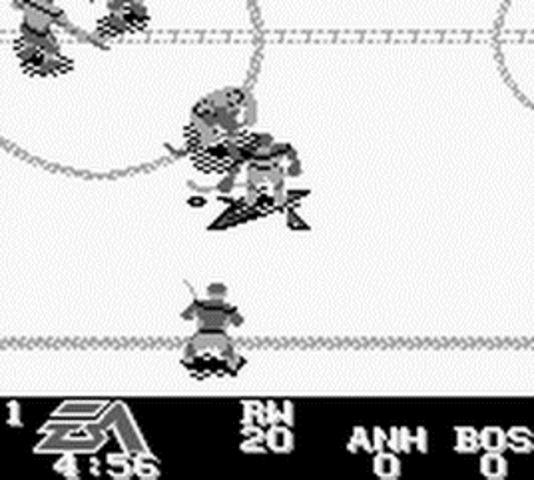NHL 96 - GAMEBOY - Nintendo Game Boy - Ingame NHL 96 - GAMEBOY - Nintendo Game Boy - Ingames
