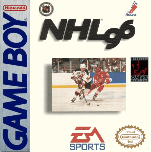 NHL 96 - GAMEBOY - Nintendo Game Boy - Packshot NHL 96 - GAMEBOY - Nintendo Game Boy - Packshots