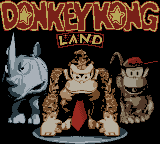 Donkey Kong Land - GAMEBOY - Nintendo Game Boy - Title Donkey Kong Land - GAMEBOY - Nintendo Game Boy - Titles
