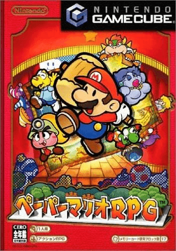 Paper Mario RPG - GAMECUBE - Nintendo GameCube - Packshot Paper Mario RPG - GAMECUBE - Nintendo GameCube - Packshots