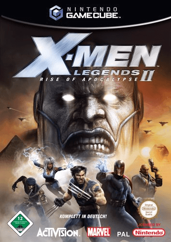 X-Men Legends II: Rise of Apocalypse - GAMECUBE - Nintendo GameCube - Packshot X-Men Legends II: Rise of Apocalypse - GAMECUBE - Nintendo GameCube - Packshots