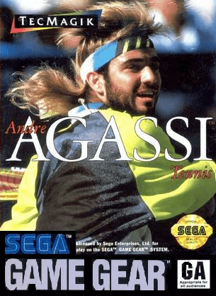 Andre Agassi Tennis - GAMEGEAR - Sega Game Gear - Packshot Andre Agassi Tennis - GAMEGEAR - Sega Game Gear - Packshots