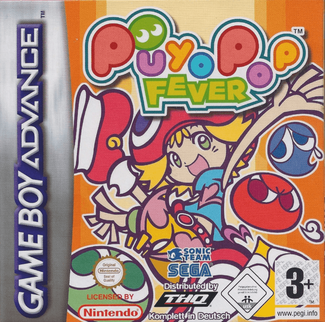 Puyo Pop Fever - GBA - Nintendo Game Boy Advance - Packshot Puyo Pop Fever - GBA - Nintendo Game Boy Advance - Packshots