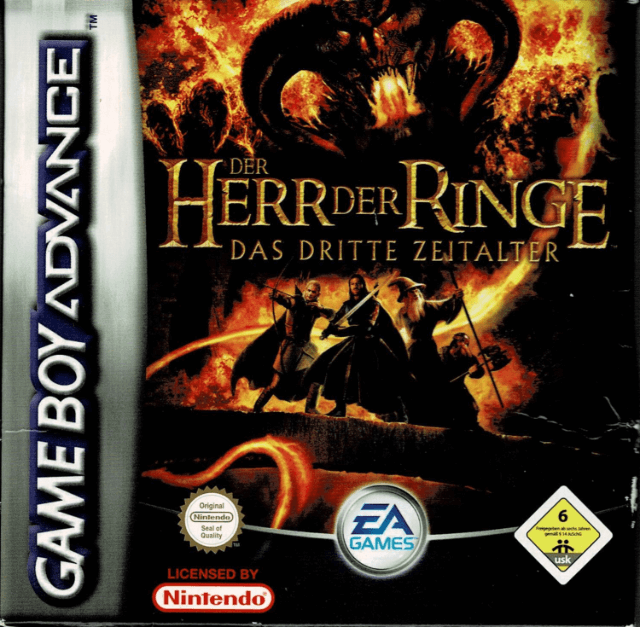 Der Herr der Ringe: Das dritte Zeitalter - GBA - Nintendo Game Boy Advance - Packshot Der Herr der Ringe: Das dritte Zeitalter - GBA - Nintendo Game Boy Advance - Packshots