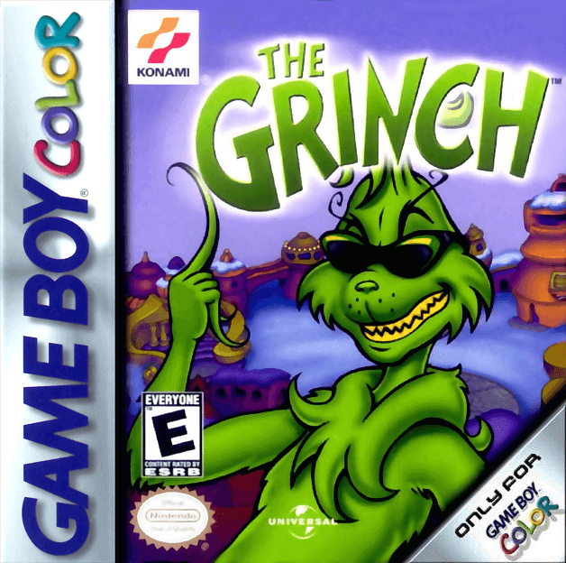 The Grinch - GBC - Nintendo Game Boy Color - Packshot The Grinch - GBC - Nintendo Game Boy Color - Packshots