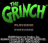 The Grinch - GBC - Nintendo Game Boy Color - Title The Grinch - GBC - Nintendo Game Boy Color - Titles
