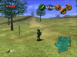 The Legend of Zelda: Ocarina of Time - N64 - Nintendo 64 - Ingame The Legend of Zelda: Ocarina of Time - N64 - Nintendo 64 - Ingames
