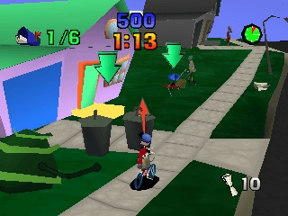 Paperboy - N64 - Nintendo 64 - Ingame Paperboy - N64 - Nintendo 64 - Ingames