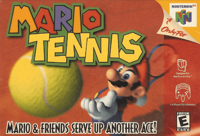 Mario Tennis - N64 - Nintendo 64 - Packshot Mario Tennis - N64 - Nintendo 64 - Packshots