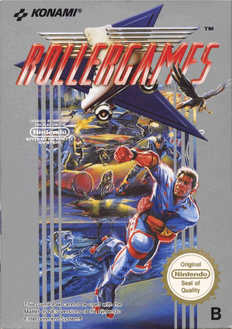 Rollergames - NES - Nintendo Entertainment System - Packshot Rollergames - NES - Nintendo Entertainment System - Packshots