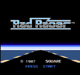 Rad Racer - NES - Nintendo Entertainment System - Title Rad Racer - NES - Nintendo Entertainment System - Titles