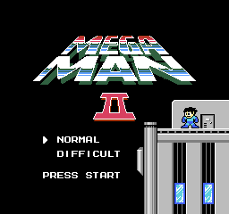 Mega Man 2 - NES - Nintendo Entertainment System - Title Mega Man 2 - NES - Nintendo Entertainment System - Titles