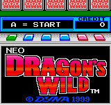 Neo Dragon's Wild - NGPC - SNK Neo Geo Pocket (Color) - Title Neo Dragon's Wild - NGPC - SNK Neo Geo Pocket (Color) - Titles
