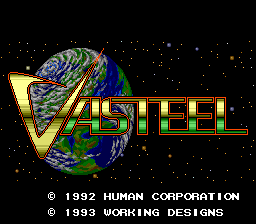 Vasteel - PCECD - NEC PC-Engine CD-ROM² - Title Vasteel - PCECD - NEC PC-Engine CD-ROM² - Titles