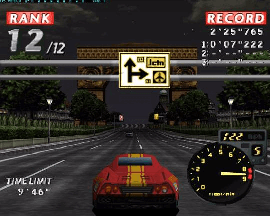 Rage Racer - PS - Sony PlayStation - Ingame Rage Racer - PS - Sony PlayStation - Ingames