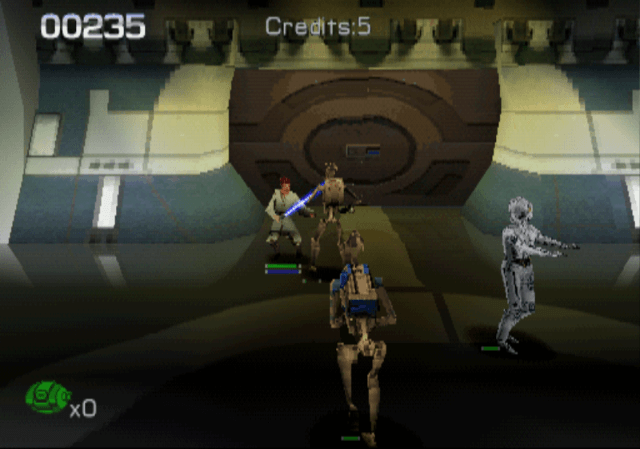 Star Wars Episode I: Jedi Power Battles - PS - Sony PlayStation - Ingame Star Wars Episode I: Jedi Power Battles - PS - Sony PlayStation - Ingames