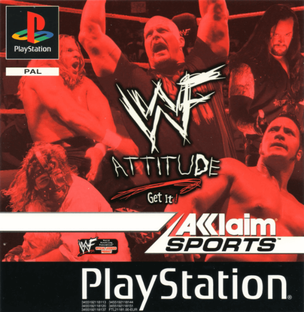 WWF Attitude - PS - Sony PlayStation - Packshot WWF Attitude - PS - Sony PlayStation - Packshots