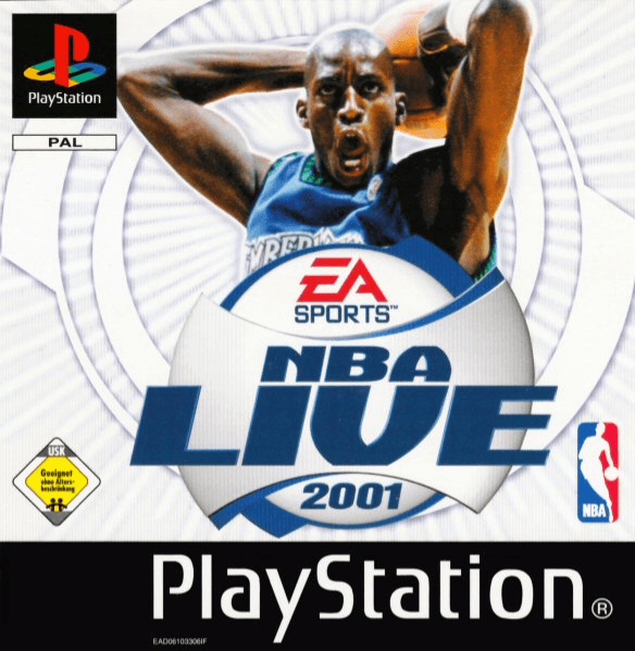 NBA Live 2001 - PS - Sony PlayStation - Packshot NBA Live 2001 - PS - Sony PlayStation - Packshots