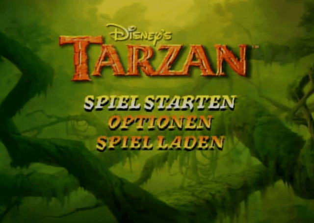 Disneys Tarzan - PS - Sony PlayStation - Title Disneys Tarzan - PS - Sony PlayStation - Titles