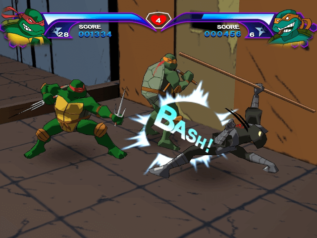 Teenage Mutant Ninja Turtles - PS2 - Sony PlayStation 2 - Ingame Teenage Mutant Ninja Turtles - PS2 - Sony PlayStation 2 - Ingames