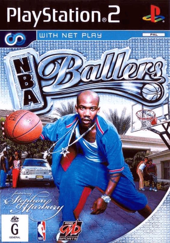 NBA Ballers - PS2 - Sony PlayStation 2 - Packshot NBA Ballers - PS2 - Sony PlayStation 2 - Packshots