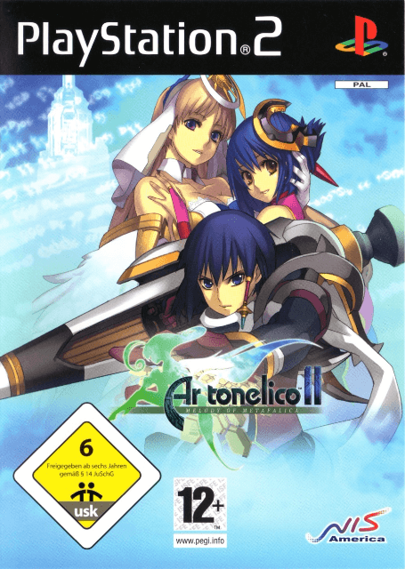 Ar tonelico II: Melody of Metafalica - PS2 - Sony PlayStation 2 - Packshot Ar tonelico II: Melody of Metafalica - PS2 - Sony PlayStation 2 - Packshots