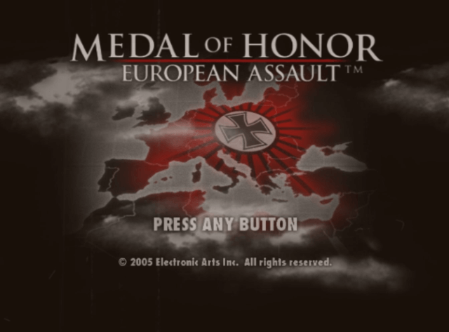 Medal of Honor: European Assault - PS2 - Sony PlayStation 2 - Title Medal of Honor: European Assault - PS2 - Sony PlayStation 2 - Titles