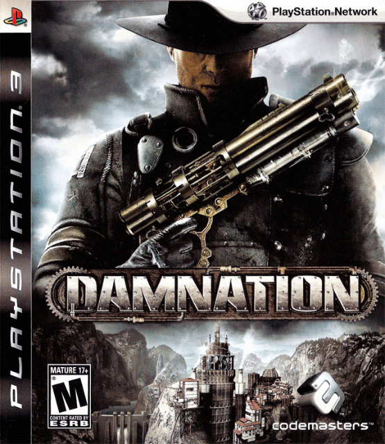 Damnation - PS3 - Sony PlayStation 3 - Packshot Damnation - PS3 - Sony PlayStation 3 - Packshots
