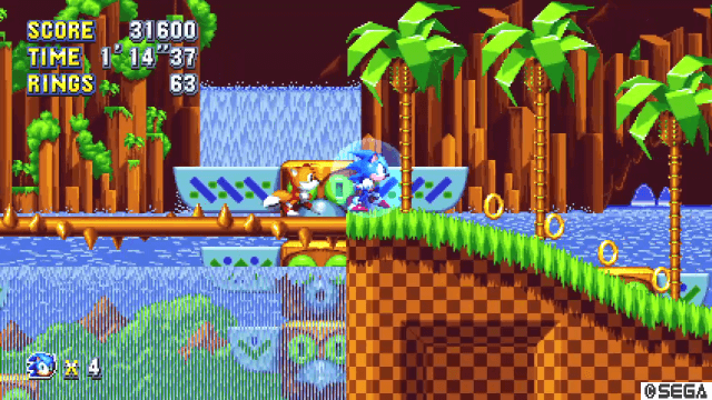 Sonic Mania - PS4 - Sony PlayStation 4 - Ingame Sonic Mania - PS4 - Sony PlayStation 4 - Ingames
