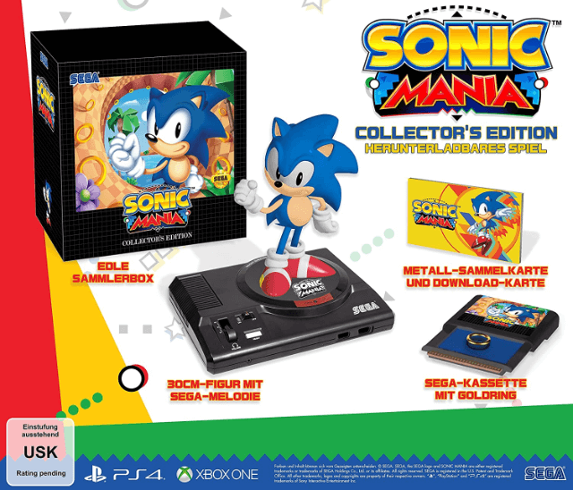 Sonic Mania - PS4 - Sony PlayStation 4 - Packshot Sonic Mania - PS4 - Sony PlayStation 4 - Packshots