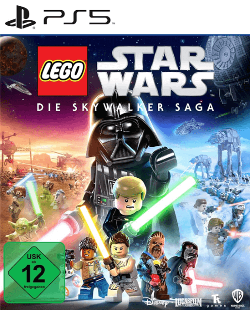 LEGO Star Wars: Die Skywalker Saga - PS5 - Sony PlayStation 5 - Packshot LEGO Star Wars: Die Skywalker Saga - PS5 - Sony PlayStation 5 - Packshots