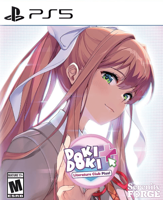 Doki Doki Literature Club Plus! - PS5 - Sony PlayStation 5 - Packshot Doki Doki Literature Club Plus! - PS5 - Sony PlayStation 5 - Packshots