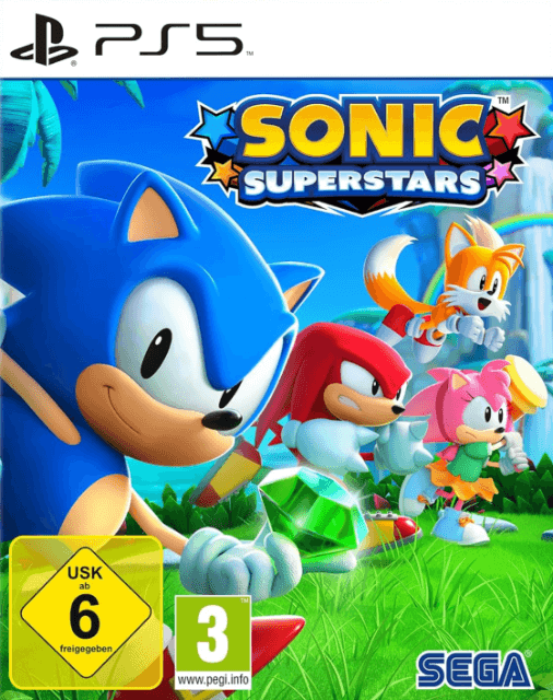 Sonic Superstars - PS5 - Sony PlayStation 5 - Packshot Sonic Superstars - PS5 - Sony PlayStation 5 - Packshots