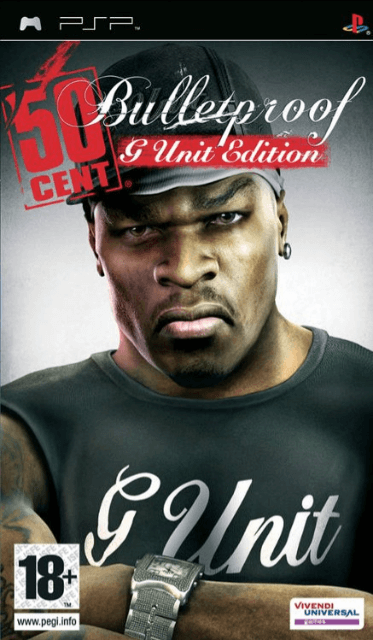 50 Cent: Bulletproof G Unit Edition - PSP - Sony PlayStation Portable - Packshot 50 Cent: Bulletproof G Unit Edition - PSP - Sony PlayStation Portable - Packshots