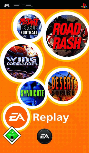 EA Replay - PSP - Sony PlayStation Portable - Packshot EA Replay - PSP - Sony PlayStation Portable - Packshots