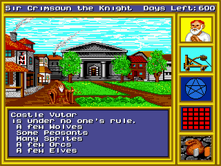 King's Bounty: The Conqueror's Quest - SMD - Sega Mega Drive - Ingame King's Bounty: The Conqueror's Quest - SMD - Sega Mega Drive - Ingames
