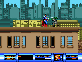 Superman: The Man of Steel - SMD - Sega Mega Drive - Ingame Superman: The Man of Steel - SMD - Sega Mega Drive - Ingames