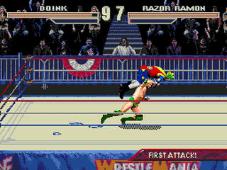 WWF WrestleMania: The Arcade Game - SMD - Sega Mega Drive - Ingame WWF WrestleMania: The Arcade Game - SMD - Sega Mega Drive - Ingames