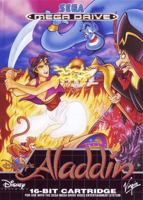 Disney's Aladdin - SMD - Sega Mega Drive - Packshot Disney's Aladdin - SMD - Sega Mega Drive - Packshots