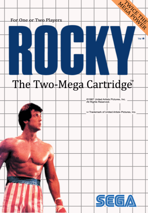 Rocky - SMS - Sega Master System - Packshot Rocky - SMS - Sega Master System - Packshots