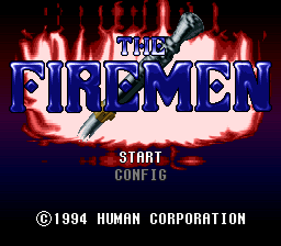 The Firemen - SNES - Nintendo Super Nintendo Entertainment System - Title The Firemen - SNES - Nintendo Super Nintendo Entertainment System - Titles