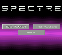 Spectre - SNES - Nintendo Super Nintendo Entertainment System - Title Spectre - SNES - Nintendo Super Nintendo Entertainment System - Titles