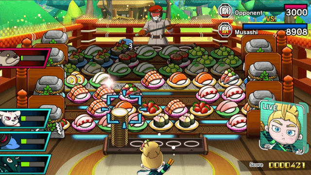Sushi Striker: The Way of Sushido - SWITCH - Nintendo Switch - Ingame Sushi Striker: The Way of Sushido - SWITCH - Nintendo Switch - Ingames