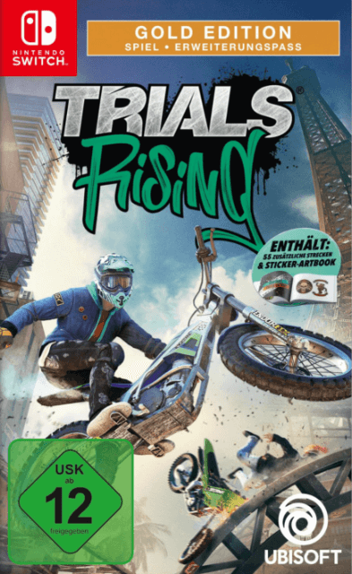 Trials Rising - SWITCH - Nintendo Switch - Packshot Trials Rising - SWITCH - Nintendo Switch - Packshots