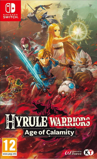 Hyrule Warriors: Age of Calamity - SWITCH - Nintendo Switch - Packshot Hyrule Warriors: Age of Calamity - SWITCH - Nintendo Switch - Packshots