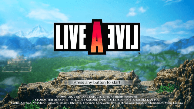 Live A Live - SWITCH - Nintendo Switch - Title Live A Live - SWITCH - Nintendo Switch - Titles