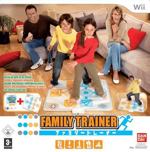 Family Trainer - WII - Nintendo Wii - Packshot Family Trainer - WII - Nintendo Wii - Packshots