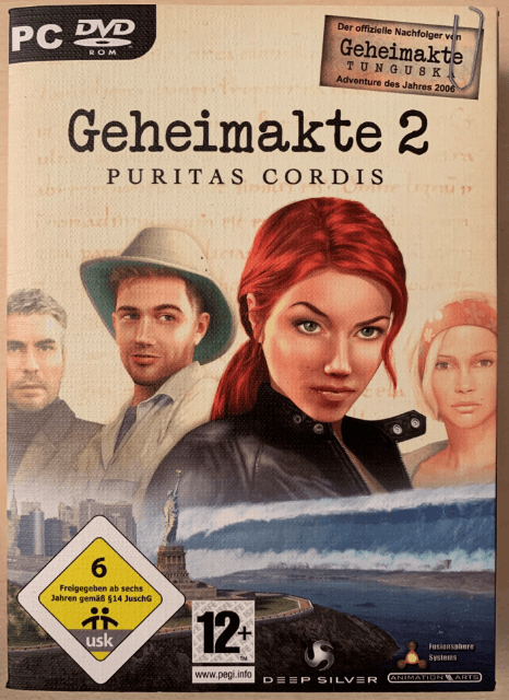 Geheimakte 2: Puritas Cordis - WINDOWS - PC (Windows) - Packshot Geheimakte 2: Puritas Cordis - WINDOWS - PC (Windows) - Packshots