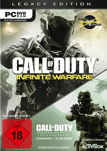Call of Duty: Infinite Warfare - WINDOWS - PC (Windows) - Packshot Call of Duty: Infinite Warfare - WINDOWS - PC (Windows) - Packshots